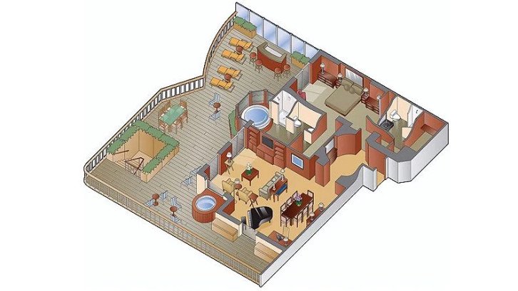 Penthouse Suite floor Plan