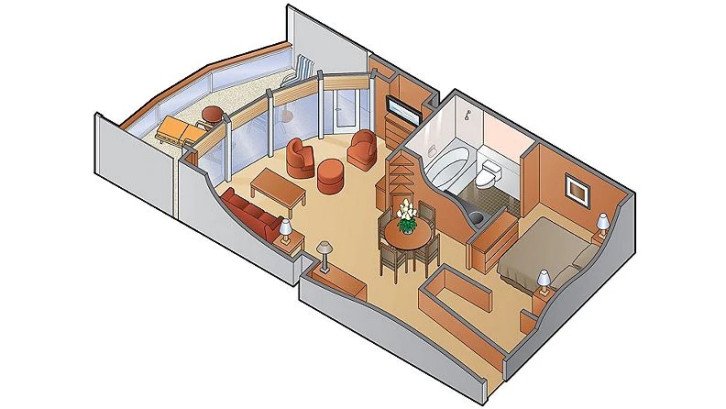 Celebrity Suite floor Plan