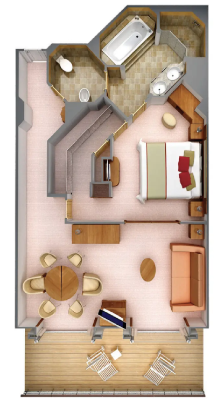 Silver Suite floor Plan