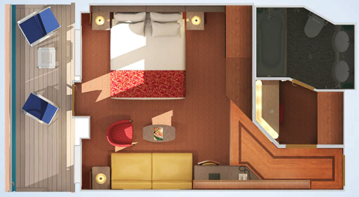 Ocean Suite floor Plan