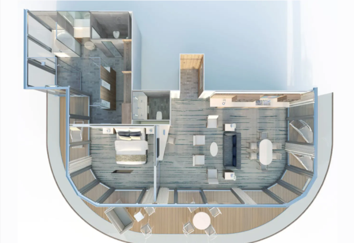 Owner's Suite floor Plan