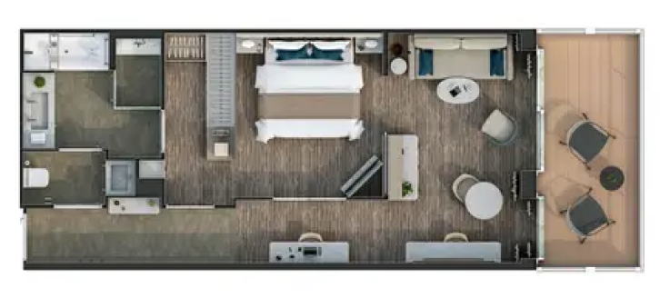 Medallion Suite floor Plan