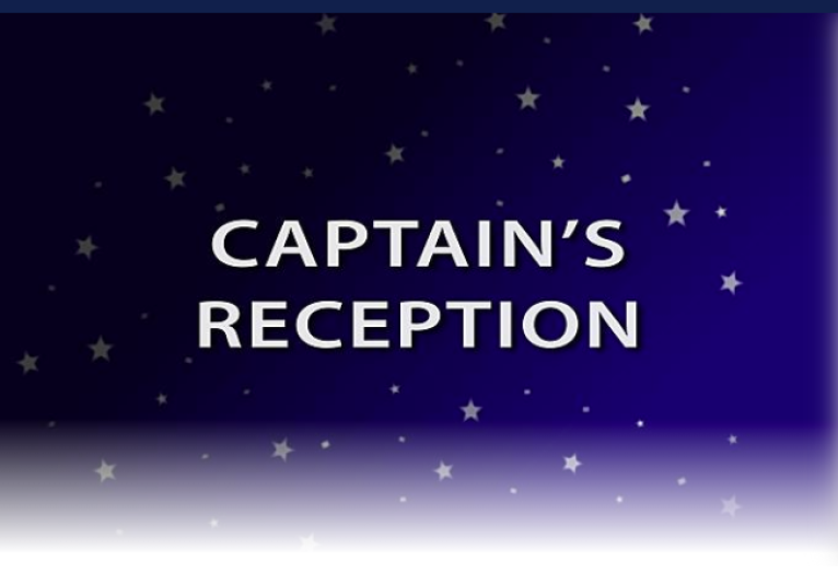 Captain's Welcome Aboard Reception