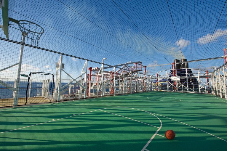 Basketball/Volleyball Court