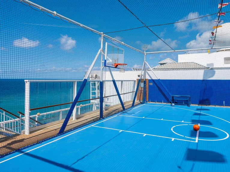 Basketball/Volleyball Court