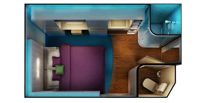 Solo Studio floor Plan