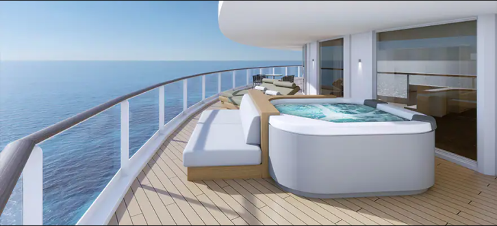 The Haven Aft Facing Penthouse with Large Balcony